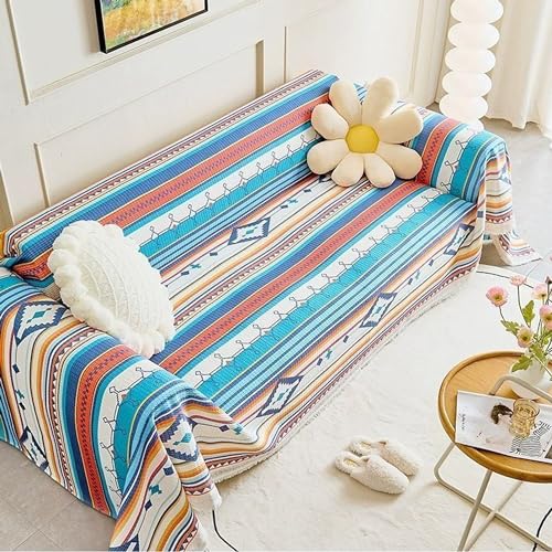 Funda de sofá chenilla antideslizante y lavable 180x230 cm para proteger tu sofá seccional 3