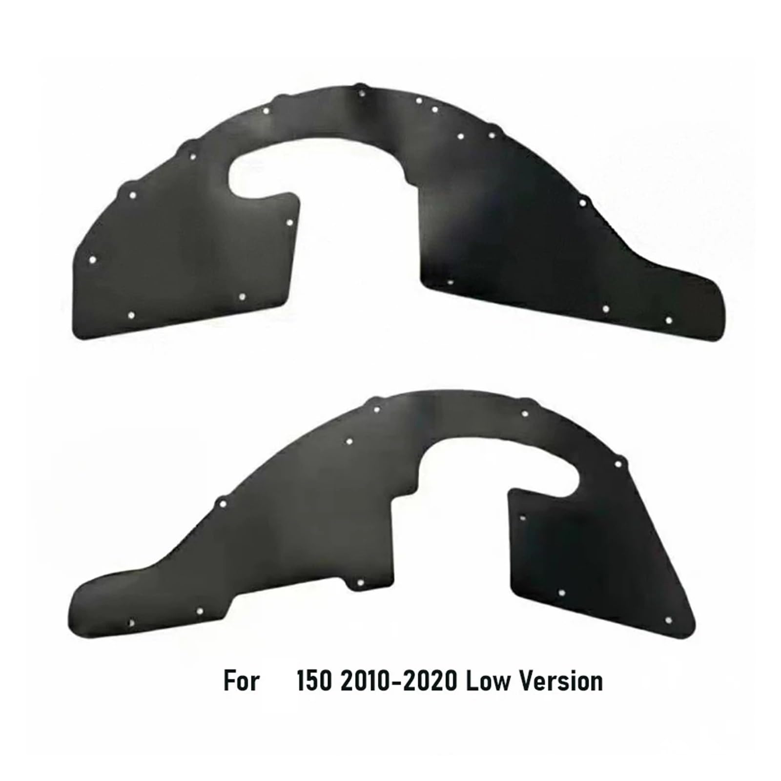 Guardabarros Delanteros para Toyota para Land para Cruiser para Prado LC95 LC120 LC150 2 Uds Guardabarros Delanteros Protección Carrocería(LC150 Low Version)