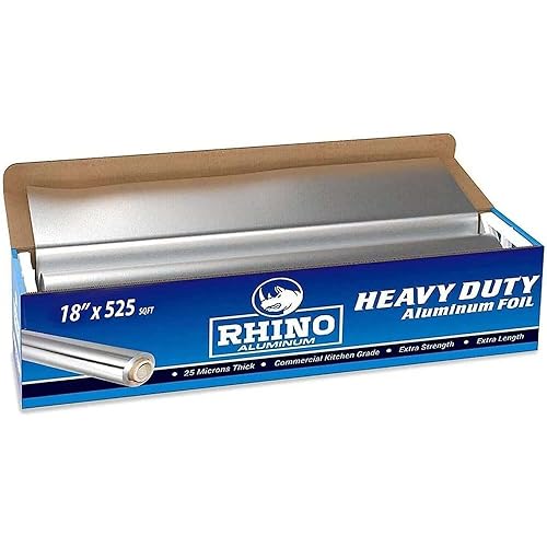 Rhino Aluminum Heavy Duty Aluminum Foil - 18 x 525