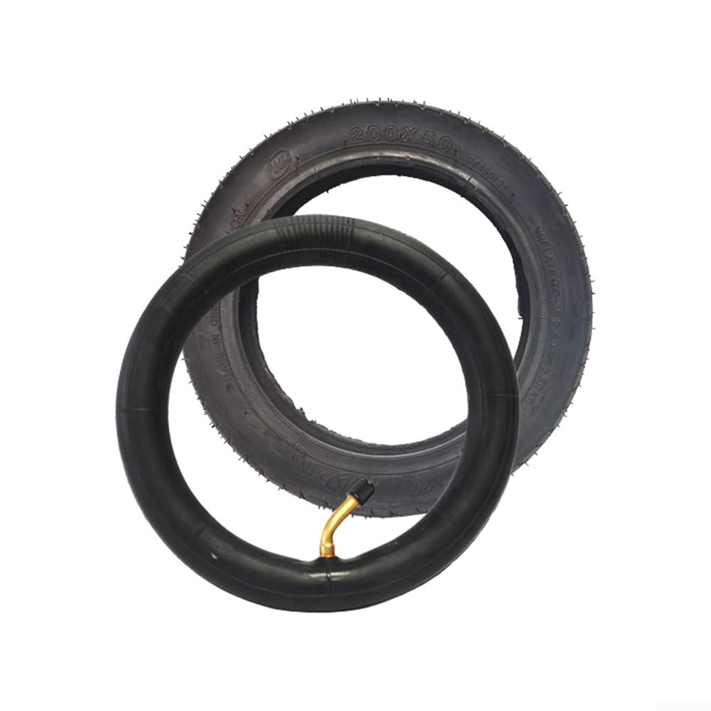 VOLOHAS 255x80 10x3 (80/65-6) Schlauchloser Reifen Mit Doppelte Stärke Schlauch Für Kukirin G2 Max, Kukirin G3 Pro,Kugoo M4/M4 Pro/Kaabo Wolf Warrior Elektroroller Offroad-Reifen Ersatzräder