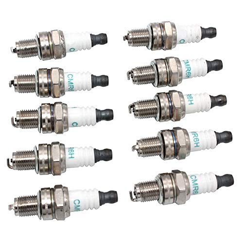 10Pack CMR6H Candele Accensione per Motosega Stihl...