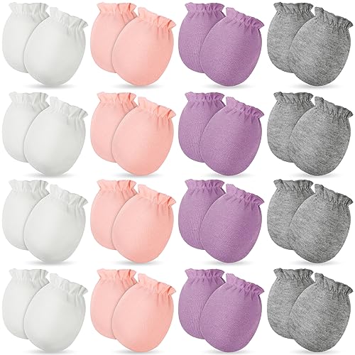 Image of ONESING Baby Mittens - Newborn Mittens No Scratch 0-6 Months Warm for Newborn Baby Boys & Girls