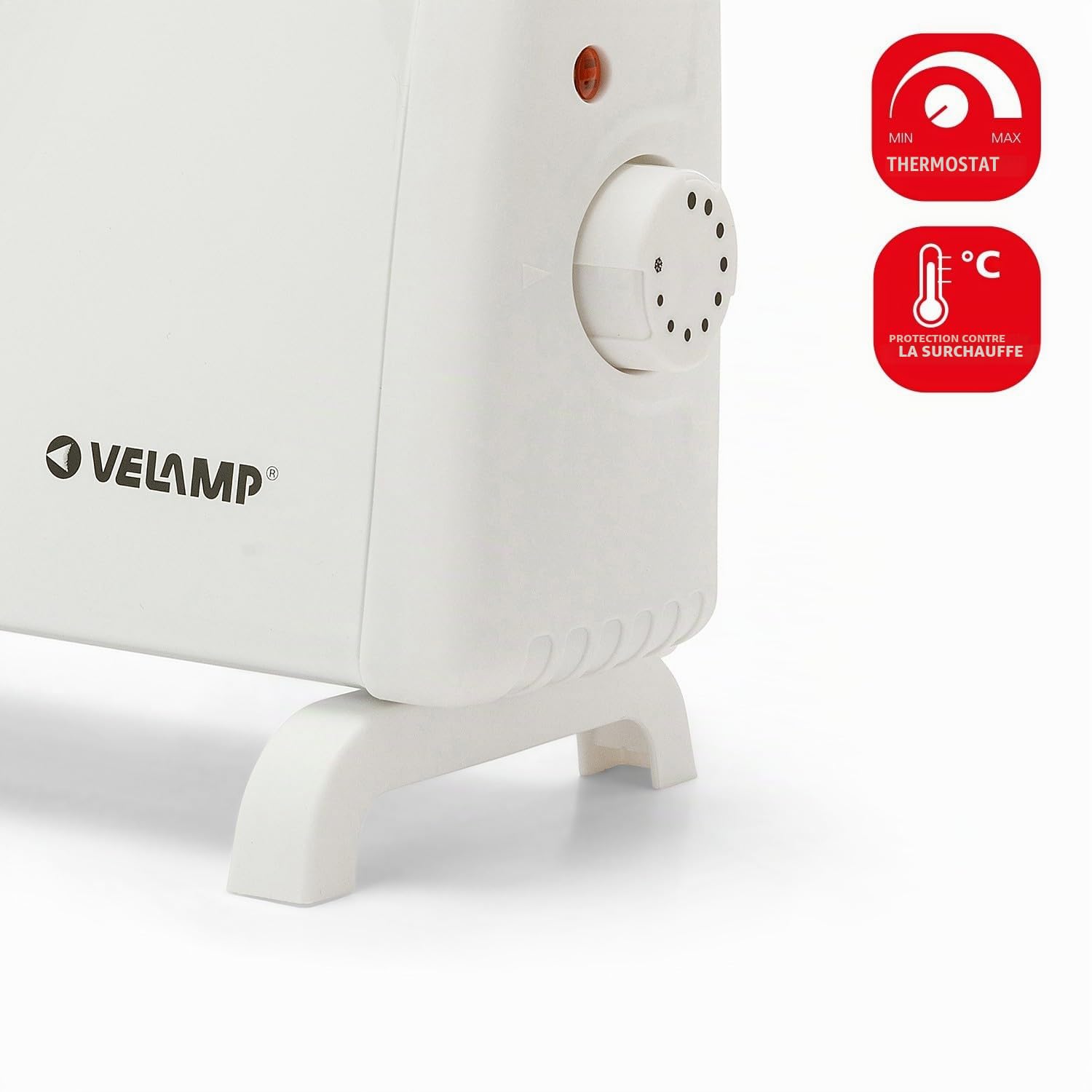 Mobile Convector Electric Heater 500 W