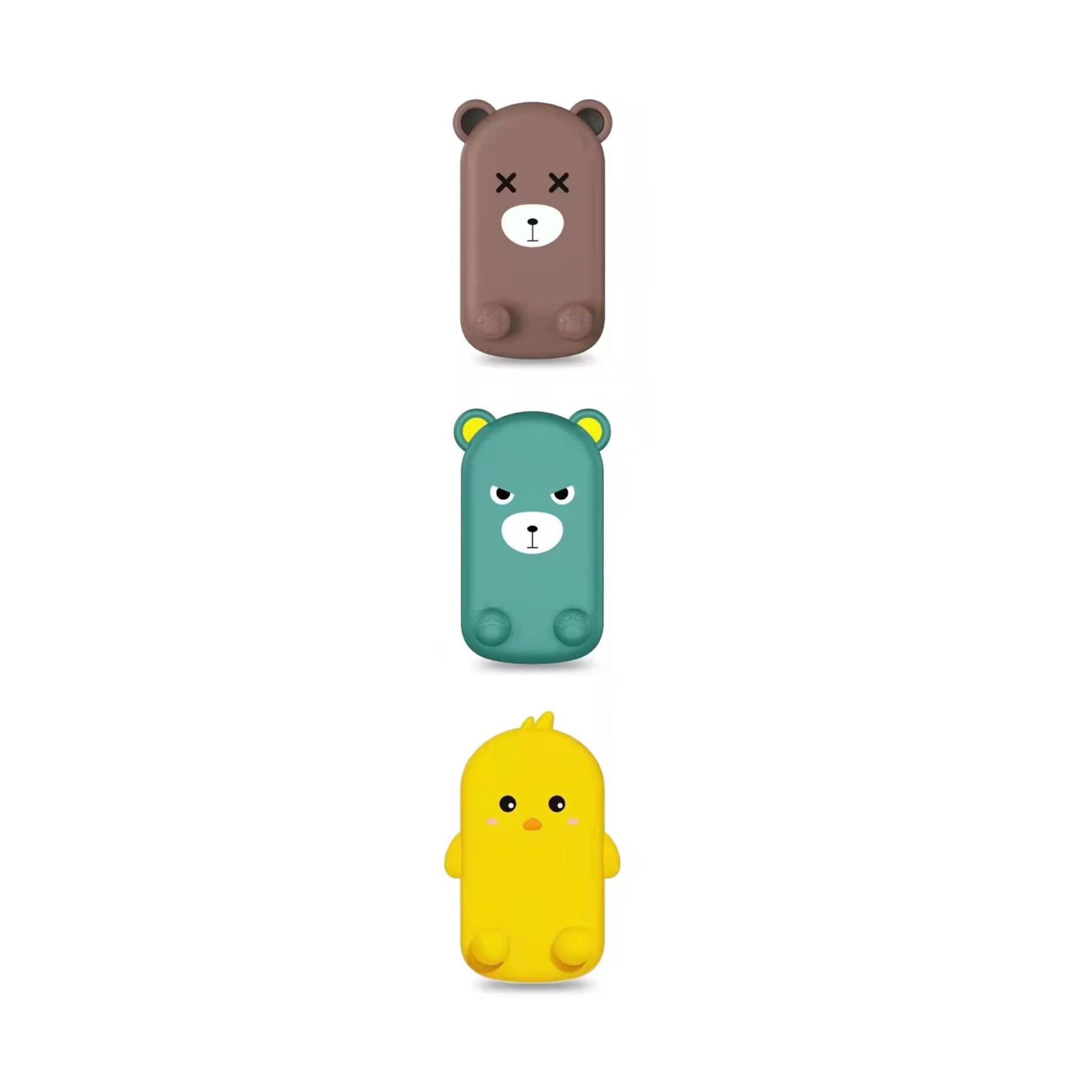 Supporto mobile da tavolo pieghevole multiangolare, confezione da 3 disegni | Design con animali adorabili, formato pieghevole e regolazione multi-angolo per scrivania, casa, ufficio e viaggio.