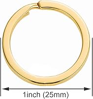 Vista 3 de Juego de 5 llaveros planos para mujer, cierres giratorios de metal a presión, clip de resorte, cierre de langosta para llaves, cordones de joyería