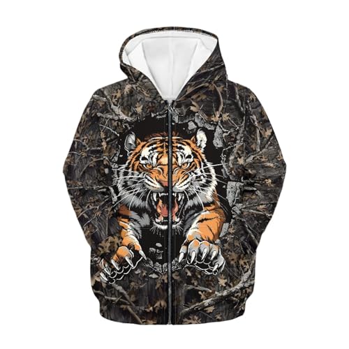 Boys Girls Zip Up Hoodie for Kids Hooded Sweatshirts