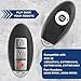KeylessOption Key Fob for 2003 2004 2005 2006 2007 2008 2009 2010 2011 2012 2013 Nissan Rouge Murano Pathfinder Infiniti FX35 FX45 QX4 Remote, 3-Button KBRASTU15, Programming Guide Included