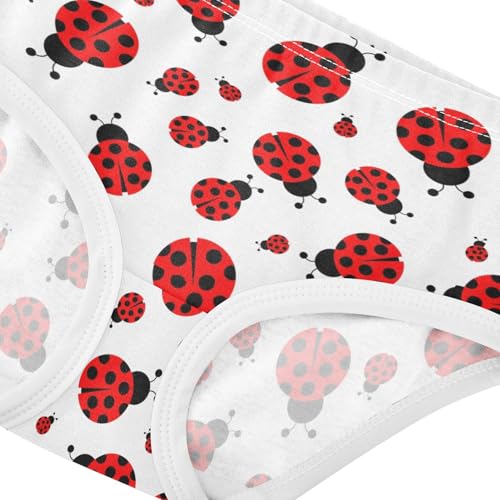 Little Girl Underwear Toddler Panties Kids Undies Insect Soft Cotton Briefs 2T-8Y4