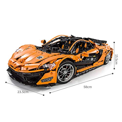 n.g. Home Decor Technic Car Mclaren P1 Bausatz 1:8 24 GHz RC Supersportwagen 3228Pcs Bausteine Kompatibel mit Lego… – Bild 3