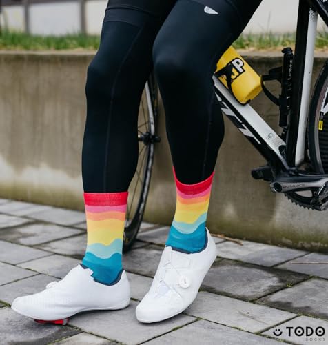 Image of TODO PRO Cycling Socks - Breathable Bike Socks for Men and Women