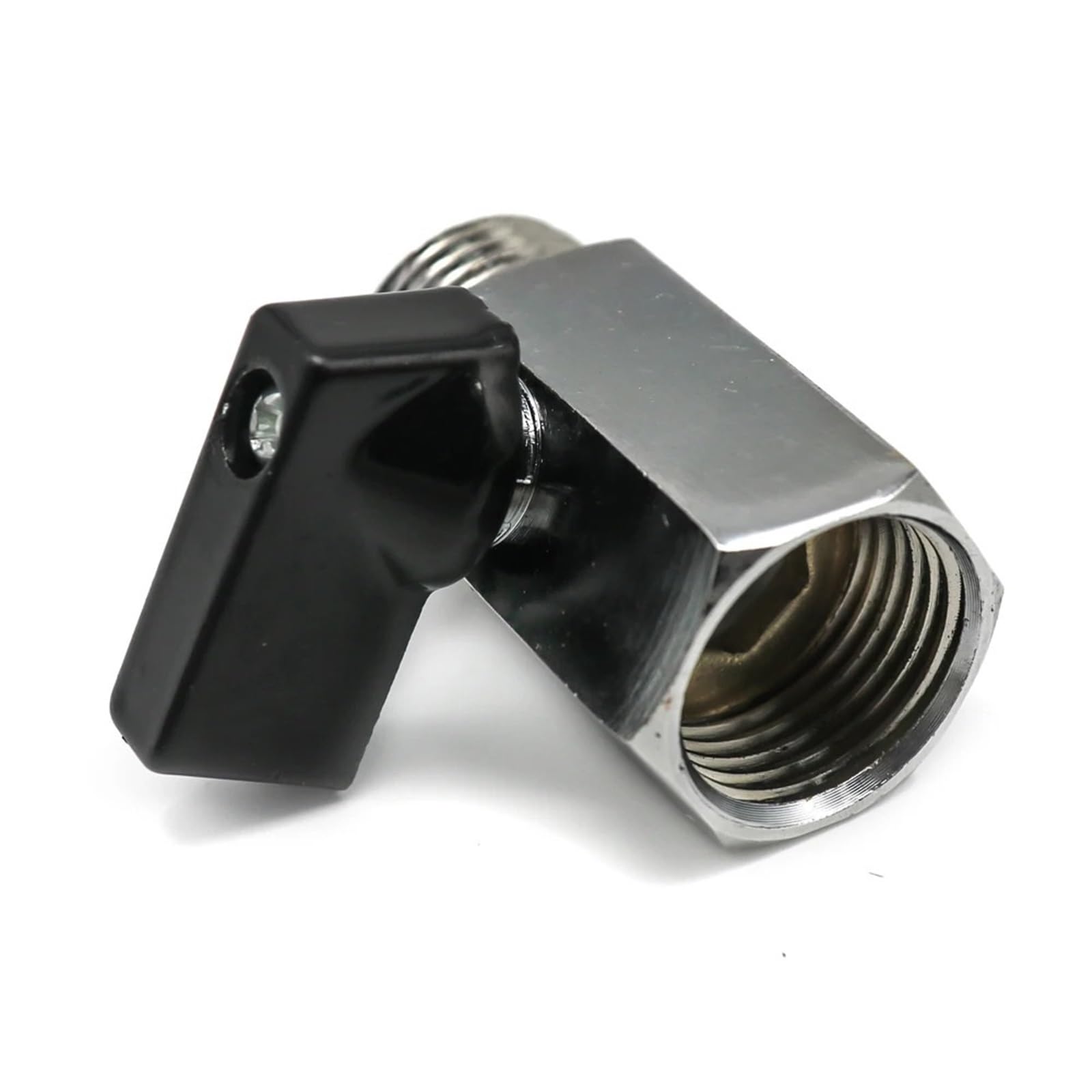 GASHER 6 Pièces Mini Vanne à Bille 1/8 Pouce Laiton - Interrupteur Arrêt Mâle X Femelle BSP