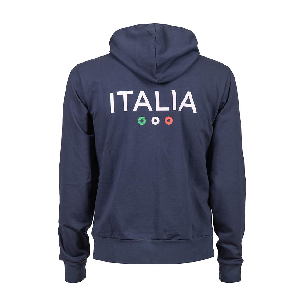 ARENA Giacca Felpa Italia Nazionale Tuta Fin Unisex Training Hooded Jacket Piscina Blu Taglia XL
