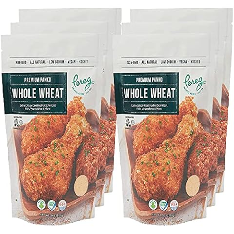 Pereg Whole Wheat Premium Panko Bread Crumbs (6 Pack) Cover