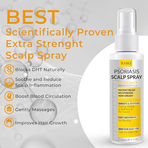 Image of Psoriasis Scalp Spray Psoriasis and Dandruff Treatment for Itchy Scalp