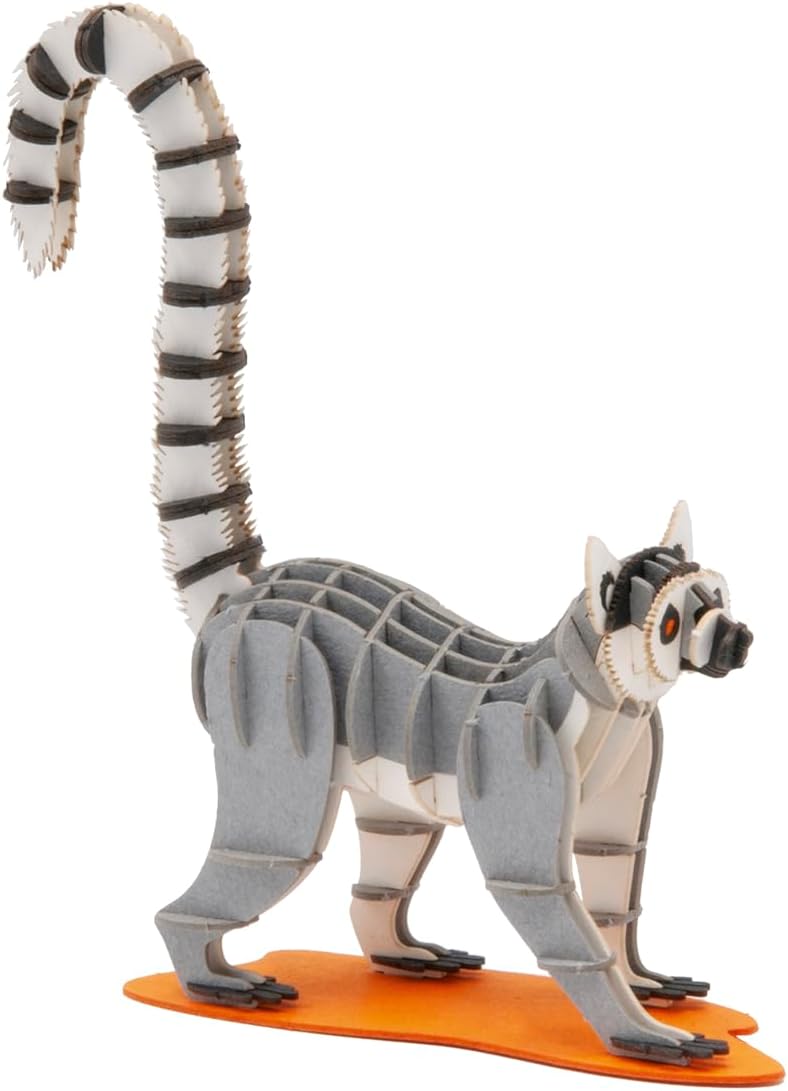 Fridolin 3D Paper Model - Lemur