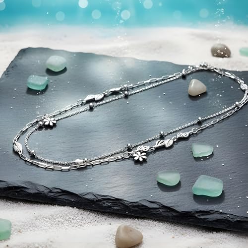 Image of Parasmoni Silver Anklet pairs, Anklets for Women and Girls