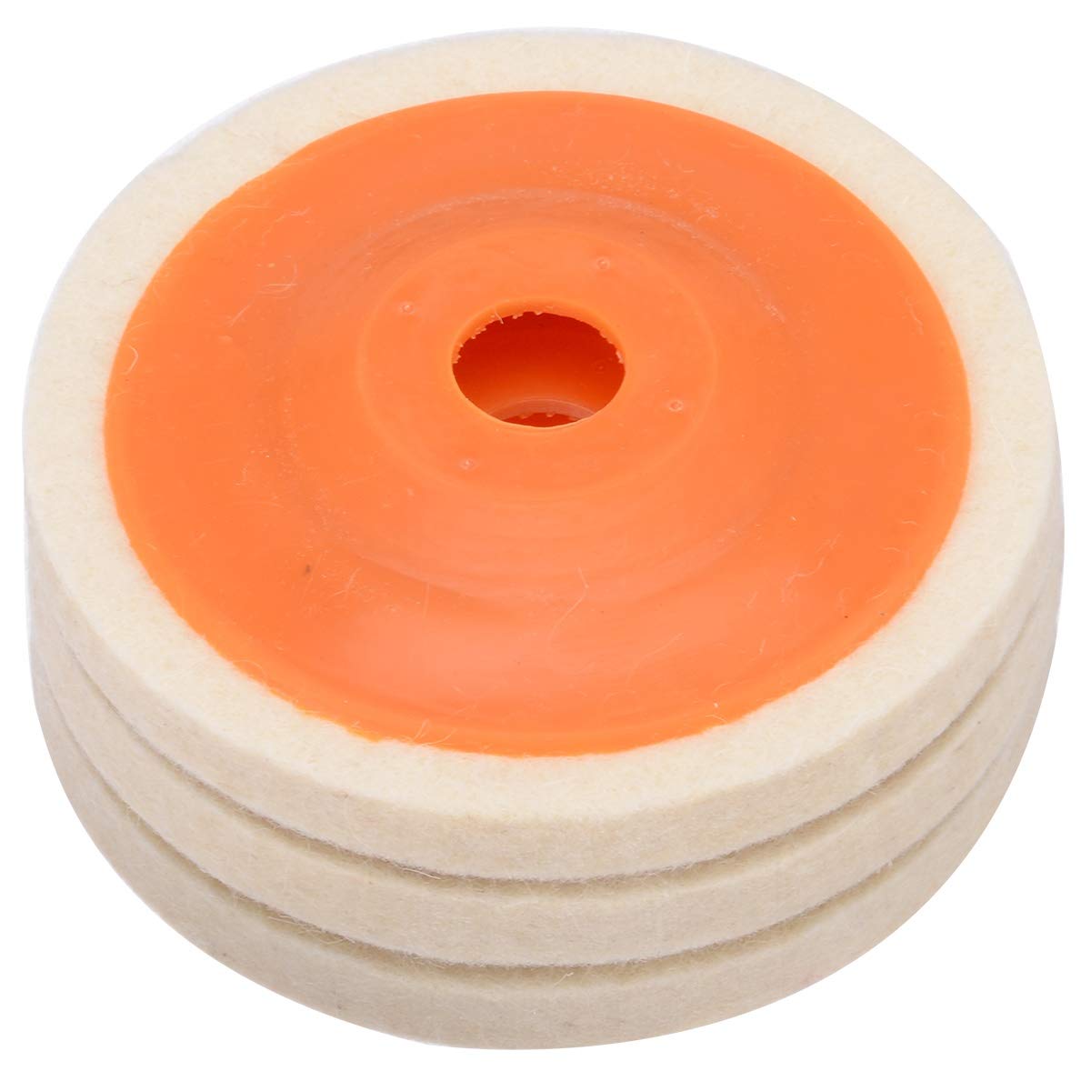 Tarcze polerskie， 3 szt. 4" 100 mm wełna polerowanie kątowe koło szlifierskie filc polerowanie tarcza zestaw wiertarka szlifierka koło
