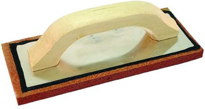 Bon 83-112 9-1/2-Inch by 4-Inch by 3/4-Inch Red Rubber Float with Wood Handle