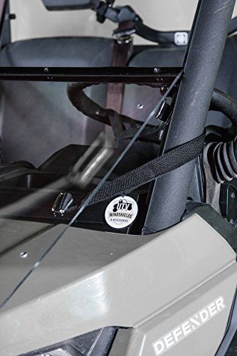 Terrarider Can-Am Defender Tilting Utv Windshield - Pro Fit Frame - Standard 3/16" #TOP6