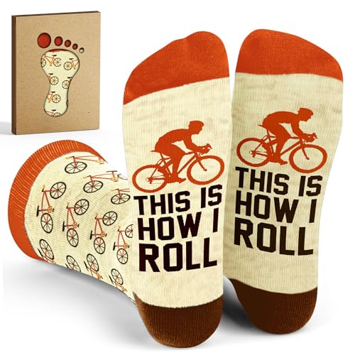 VICRAZY Cycling Socks - Gifts for Cyclists, Best Cycling Socks