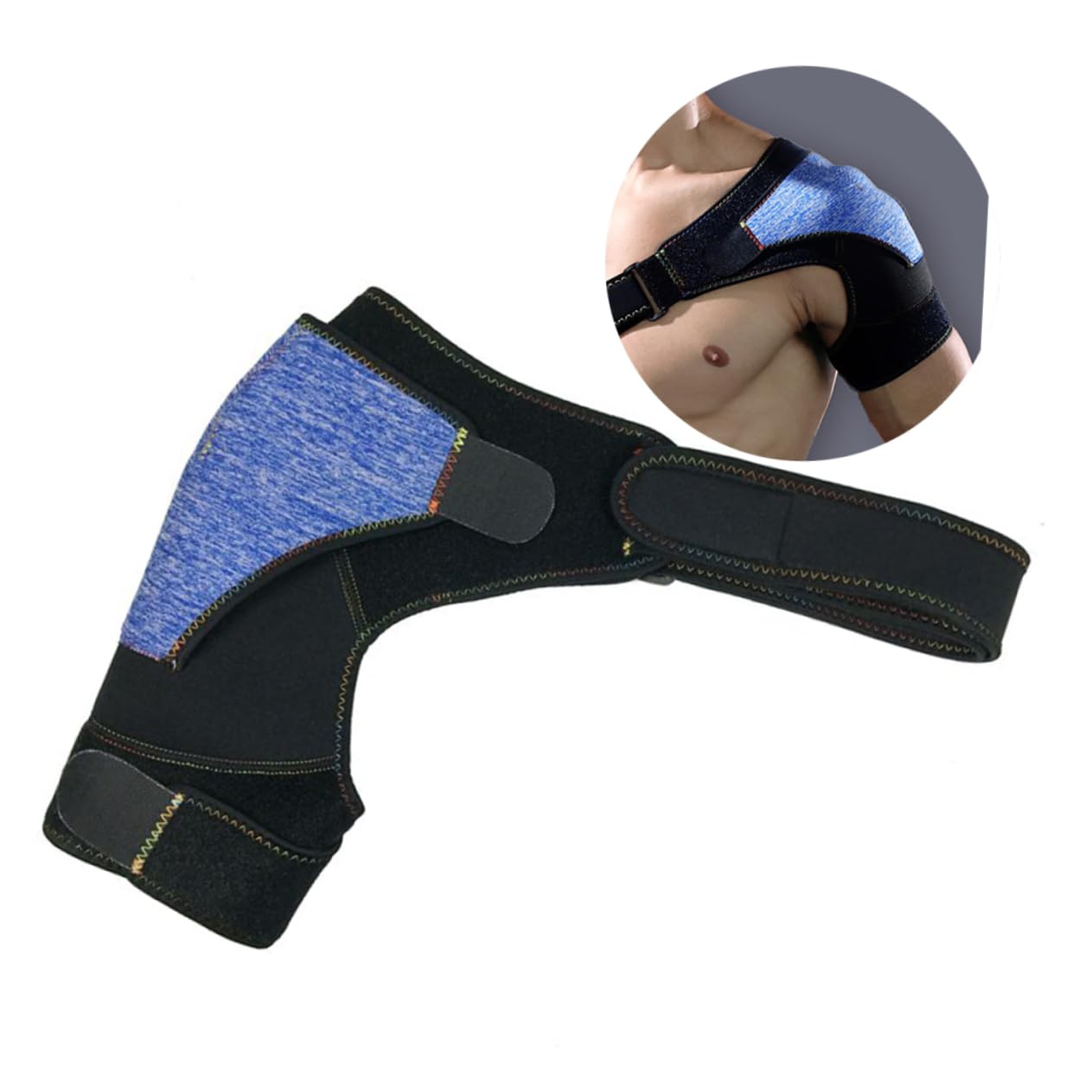 BCOATH Shoulder Support Pressure Pad Sports Shoulder Brace for Mountaineering