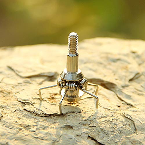 Jocoo 12Pk Archery Judo Broadheads Points Tips + 1Pk Storage Box, 100Grain Paw Point 4Mm Steel Arrowheads For Hunting Small Animals (Blunt) #TOP3