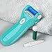 Emjoi Micro-Pedi Callus Remover w/Bonus Replacement Rollers (Turquoise)