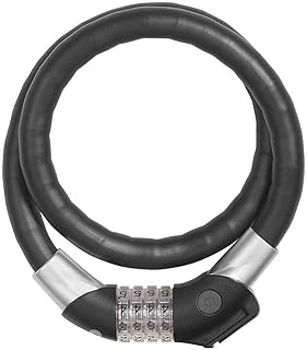ABUS 1460/85 Raydo Steel-O-Flex TexKF cabel lock black 2015 bike locks chain