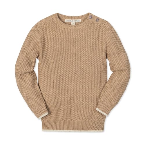 Image of Hope & Henry Girls' Milano Tipped Sweater Dress