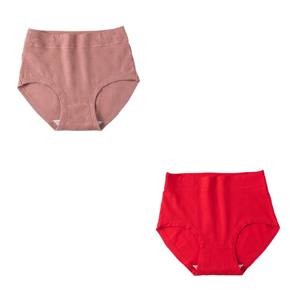 Culottes en coton doux qui ne serrent pas la taille lot de 2