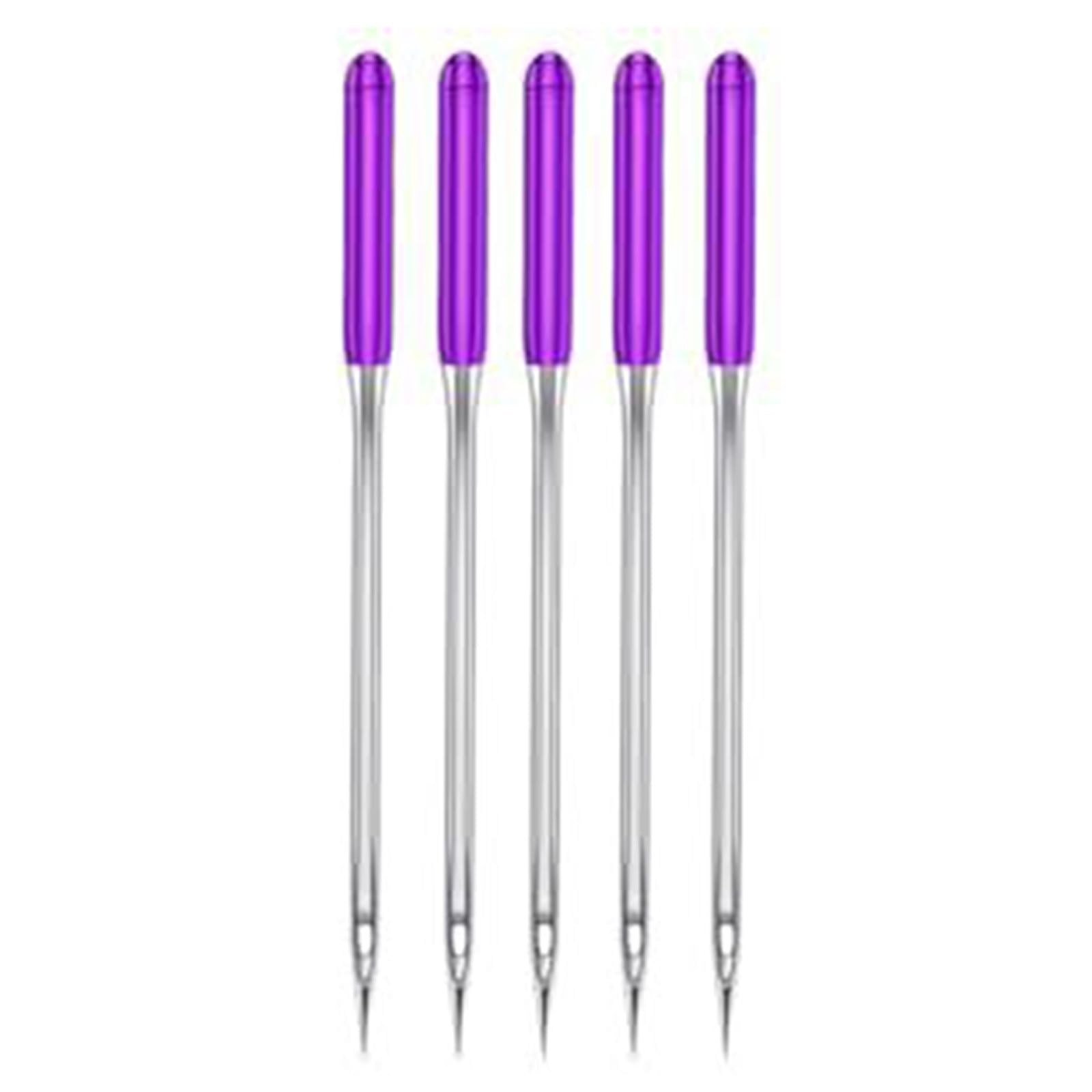 5Pcs Sewing Machine Needle Colorful Stainless Steel Needle Regular Point Machine for Sewing Accessories Household