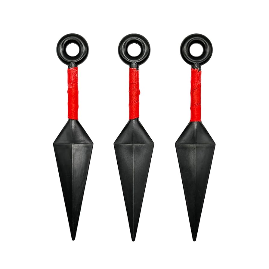 Amazon.co.jp: クナイ 武器 忍者 苦無 12cm 3個セット