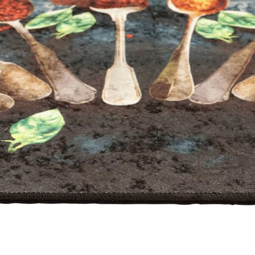 Alfombrilla antibacteriana lavable multicolor para suelo de cocina de 60x180 cm 8