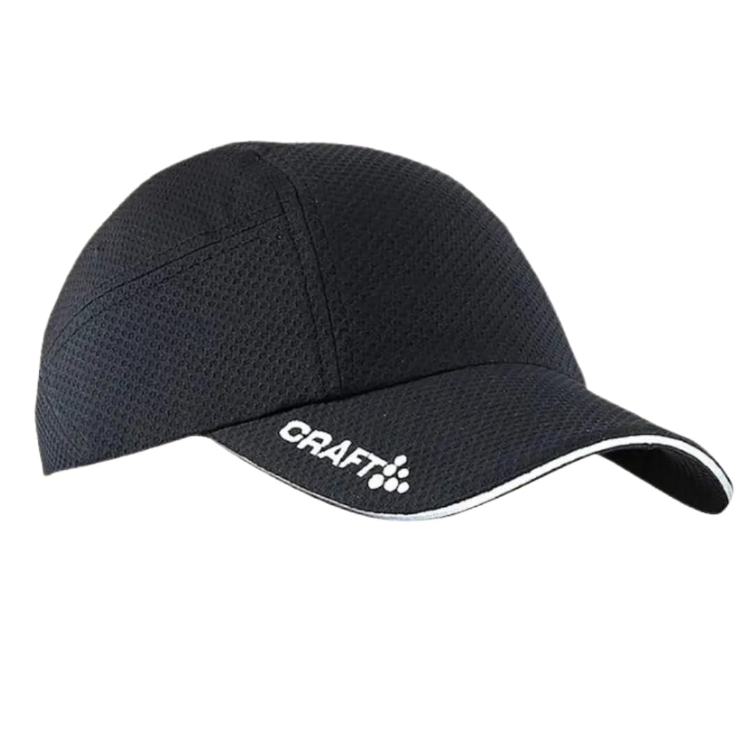 Casquette Running Craft - Respirante Avec Bandeau Anti-transpiration - Noir