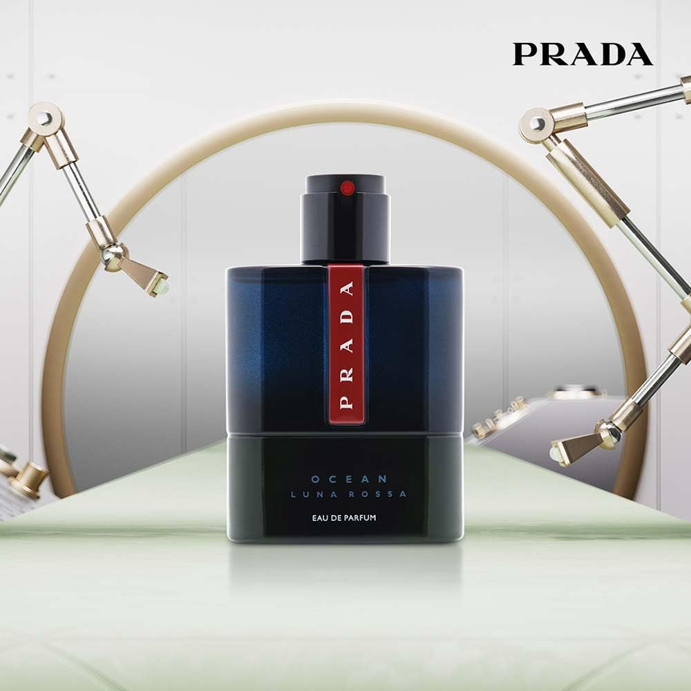 Amazon.com : Prada Luna Rossa Ocean Eau De Parfum Spray for Men