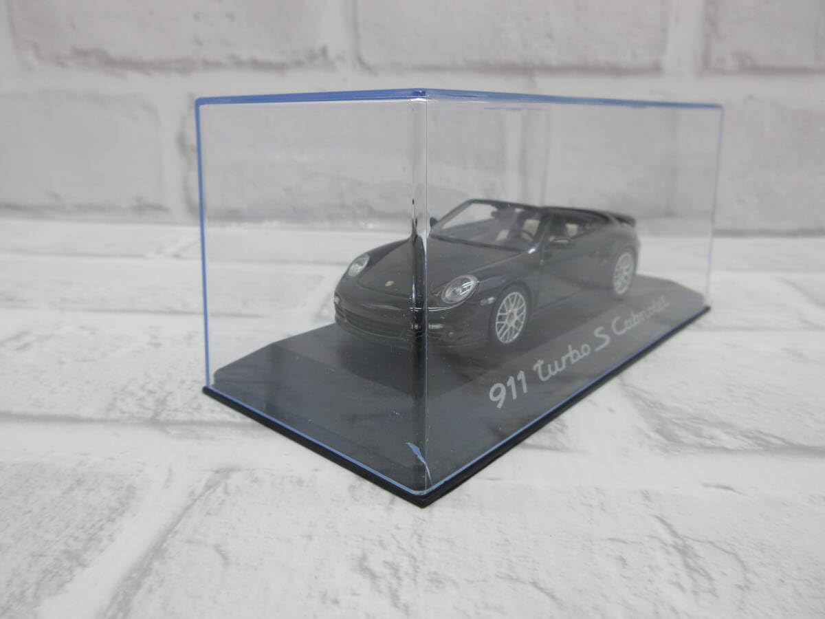 Amazon | ミニカー 1/43 ポルシェ 911 ターボS カブリオレ ブラック