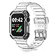 Produktbild Armband Kompatibel mit Apple Watch 44mm 42mm,Clear Transparent Soft TPU Sport Replacement Crystal iWatch Wristband für iWatch Series 6/SE/5/4/3/2/1 Herren Damen