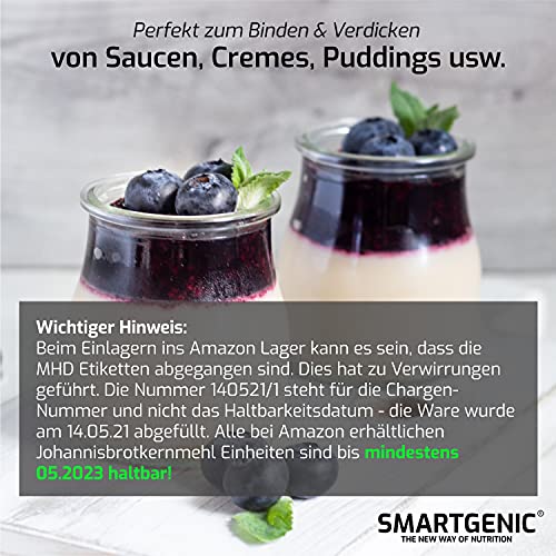 NIEUW! Johannisbrood kernmeel Bio 200g - bindmiddel lactose- & glutenvrij | de perfecte vervanging voor voedselsterkte… - Afbeelding 3