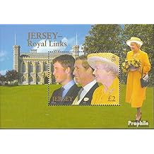 United Kingdom - Jersey Block40 Complete.Issue. unmounted Mint/Never hinged ** MNH 2003 William Stamps for Collectors British Royal Family Diana, Charles, Elisabeth ..