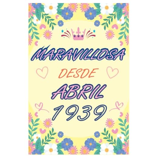 CUADERNO, MARAVILLOSA DESDE ABRIL 1939: Regalo de 84 cumpleaños para mujeres y hombres, ideas de 84 cumpleaños... un cumpleaños... divertido, cuaderno ... regalo de 84 cumpleaños para él/ella.