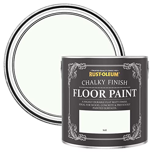 Rust-Oleum Off White Scratch-Proof Floor Paint in Matt Finish - Still 2.5L, SHDRCT916