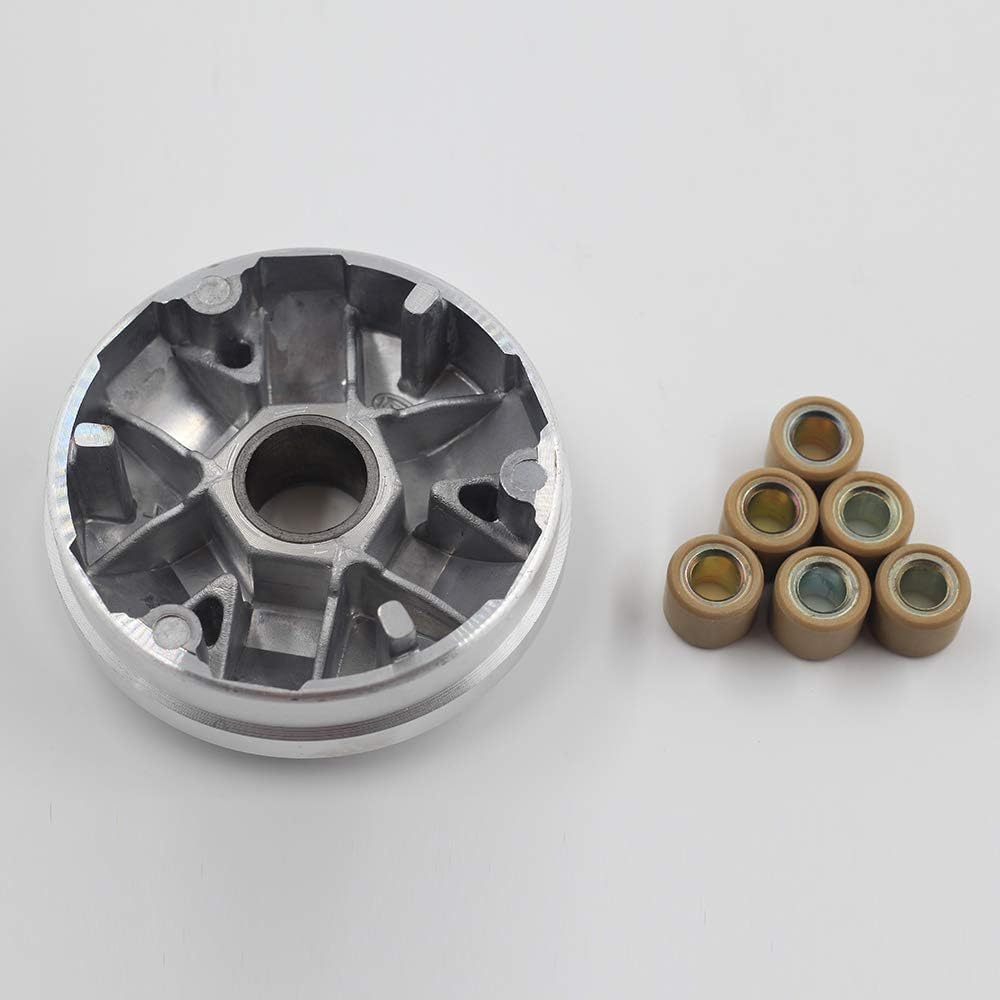 Kits complets de variateur pour moteur Gy6 50cc/80cc 139QMB/147QMD, roue motrice assemblée performance avec rouleaux de 8,5 grammes, embrayage avant CVT pour scooter, atv et kart