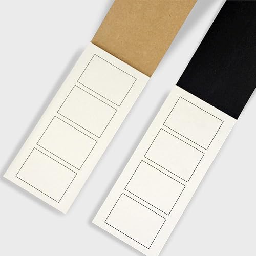 Bloc de papel marcador cuadrado de 5 x 5 pulgadas, cuaderno de bocetos de papel Bristol de tinta de alcohol de 110 GSM, diario hecho a mano, 88