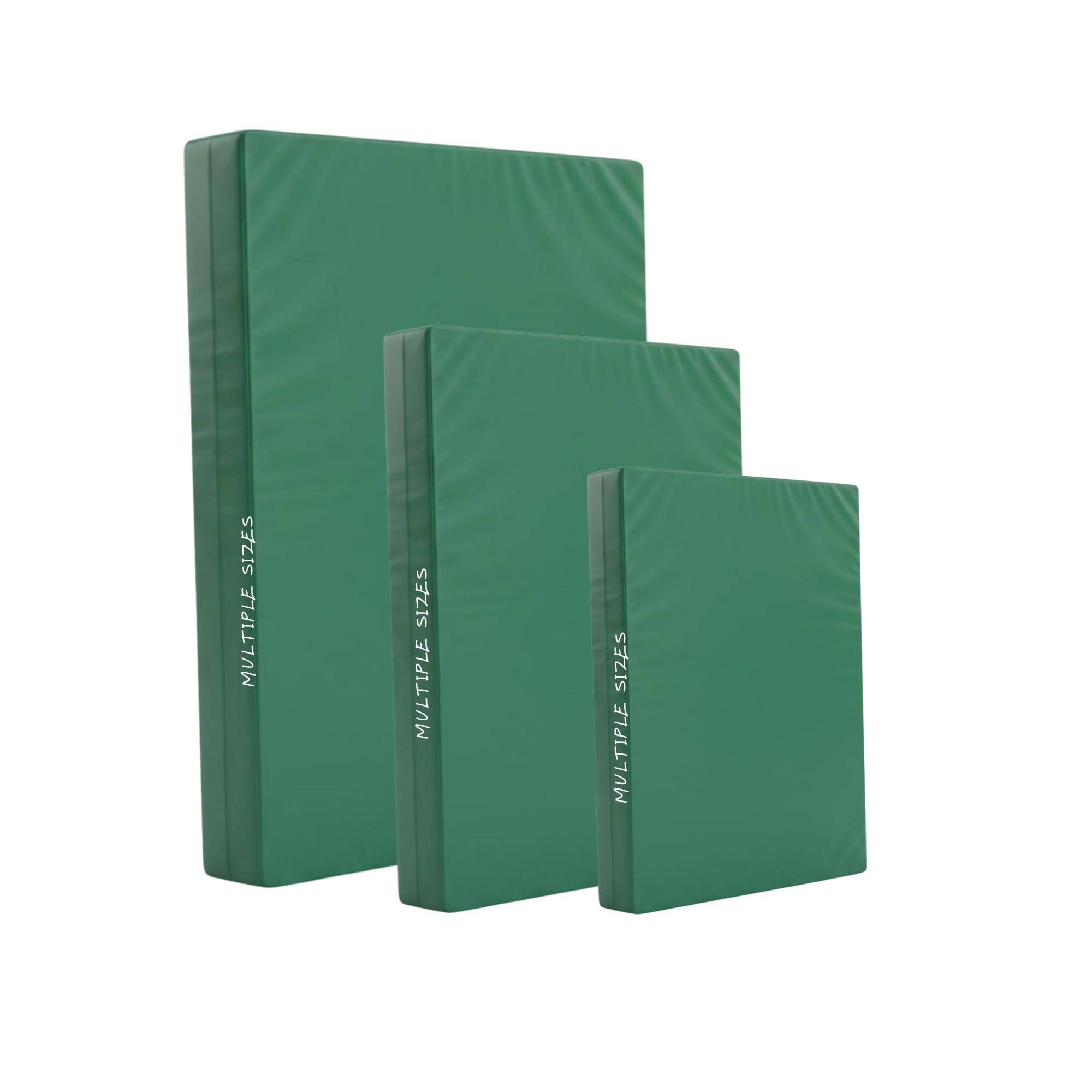 Kosiproducts Gymnastics Crash Mat, High Density Medium Firm 10cm Thick Foam, [Green, Medium] — image 1