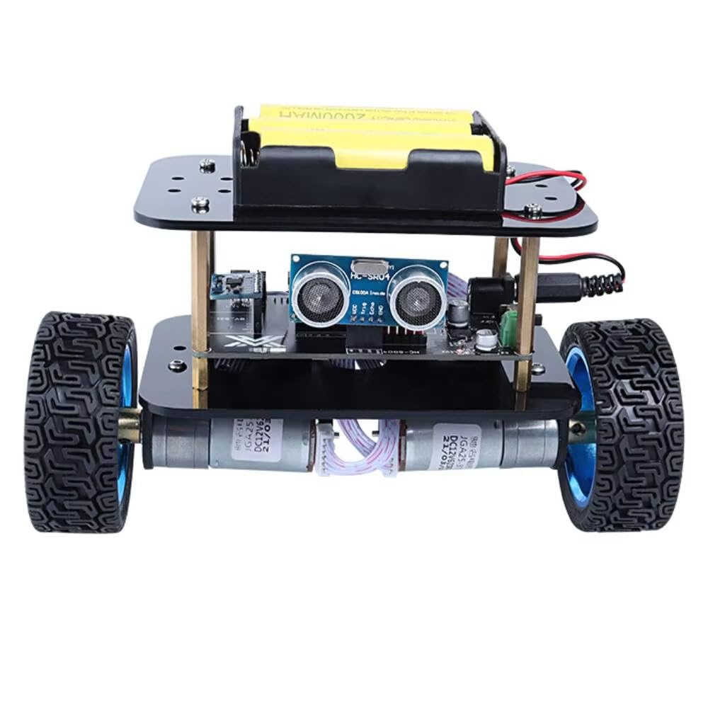 VIDOO Dwa Koła 2WD Pbot 3.0 Samobalansujący Inteligentny Robot Zestaw do Programowania Arduino Ultradźwiękowe Unikanie Przeszkód Bluetooth Kontrola