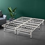 ZINUS 14 Inch SmartBase Mattress Foundation Platform Frame, Box Spring Replacement, Quiet Noise-Free. Maximum Under-Bed Storage, Queen, Beige