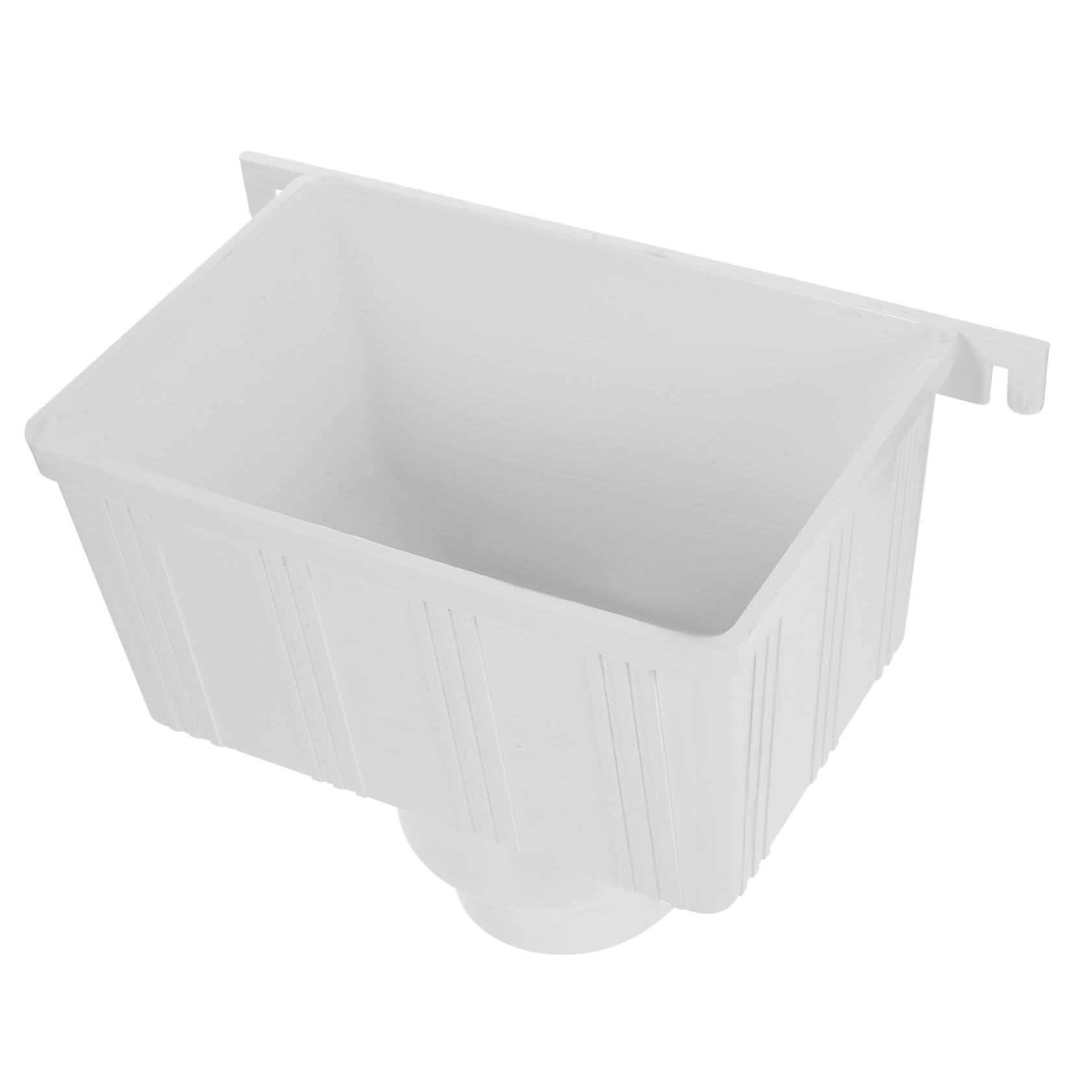 Gadpiparty Aleros Agua De Lluvia Pvc Accesorios De Drenaje Alcantarillado Embudo Agua Cubo De Lluvia Colección De Agua Barriles Canal Desviador De Agua Tren Canal Bajante Cubo Adaptador De
