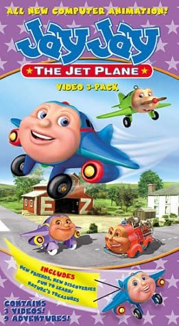 Amazon Com Jay Jay The Jet Plane 3 Pack Nature S Treasures Fun To Learn New Friends New Discoveries Vhs Mary Kay Bergman Donna Cherry Jennifer Delora Debi Derryberry Sandy Fox Brian Nahas Vanessa Stacey