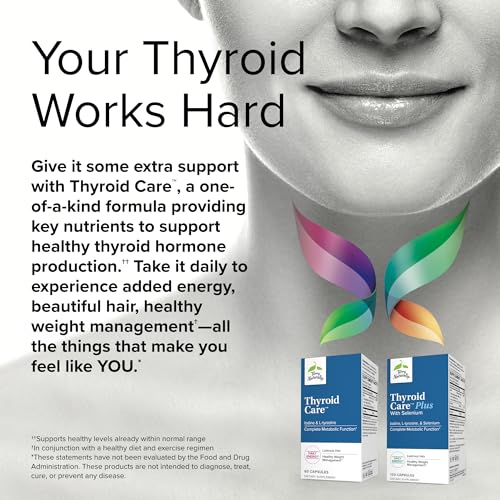 image for Terry Naturally Thyroid Care - 120 Capsules - Complete Metabolic Funct