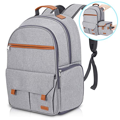 Endurax Waterproof Camera Backpack for Women and Men Fits 15.6" Laptop with Build-in